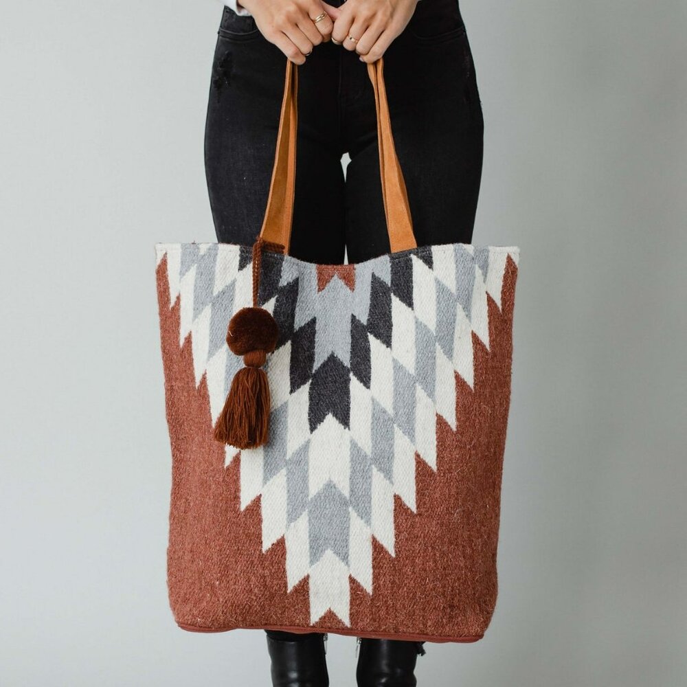 Autumn Leaves Large Tote